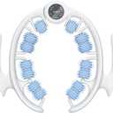 bedee Cellulite Massage Tool, Lymphatic Drainage Massager, Fascia Massage Tool for Arms, Legs, Stomach, Blue