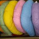 Fumete 8 Pcs 16 Inch Round Floor Cushions for Kids and Toddlers, Flexible Seating Classroom Furniture Floor Pillow for Home, Daycare, Preschool, Yoga and Meditation (Lovely), 16 x 16 x 2.6 inches