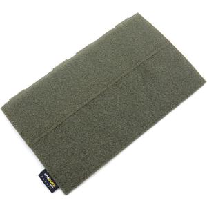 ROCOTACTICAL MOLLE Hook and Loop Mounting Placard Platform, Tactical Style Flex Loop Panel to Convert Any MOLLE Platform to a Hook/Loop Attachment for Hook/Loop Pouches or Morale Patches (Army Green)