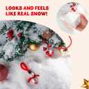 JOYIN 12oz Fake Snow Decoration Xmas Artificial Snow, 320g Plastic Fake Snowflakes for Christmas Tree Decoration Holiday Decor and Winter Displays (White)