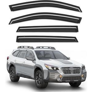 Out-Channel Window Visors Rain Guards for Subaru Outback 2020-2025