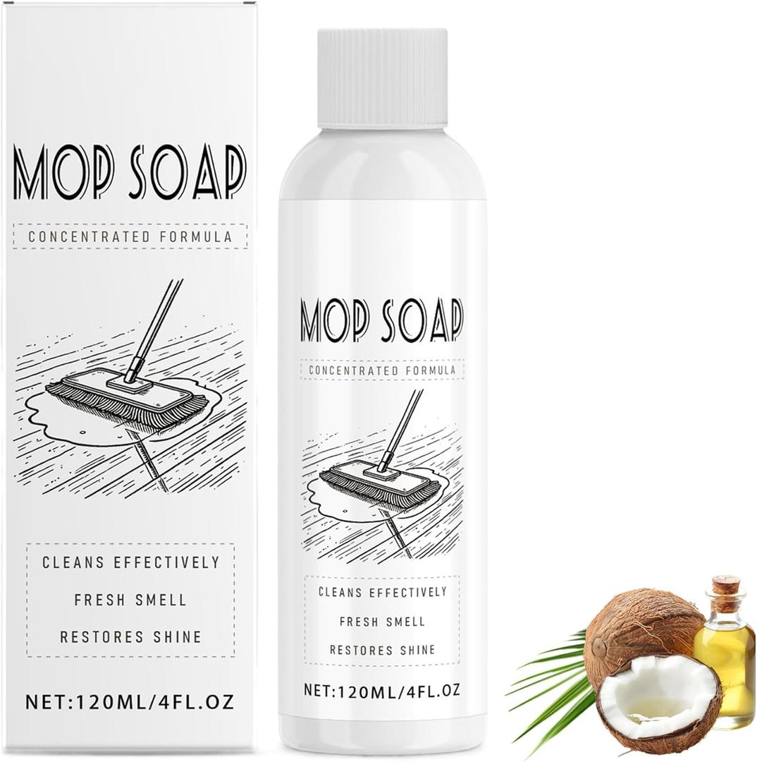 Mop Soap Brazilian Waves, 2026 New Highly Scented Brazilian Waves Mop Soap for Floor Cleaning, Multi-purpose Mop Soap Household Supplies Cleaner for Home, Kitchen, Floor, Bathroom (1)