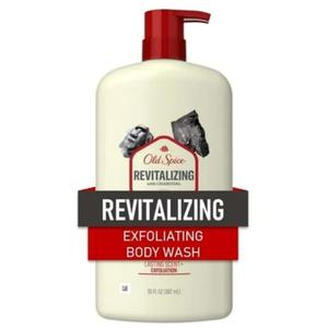 Old Spice Cleansing Body Wash for Men, 24/7 Shower Fresh with Lasting Scent, Exfoliate & Moisture, Gentle on Skin, Vitamin B3, Volcano with Dark Cedar + Amber Scent, 30 oz
 (Pack of 1)