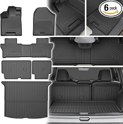 Floor Mats & Cargo Mat & Backrest Mat for Honda Passport 2019-2025