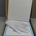 Chunful Wood Baby Shower Box Abc Display Box for Party Decorations with Alphabet Letters Personalized Shower Gifts Basket Party Blocks Backdrop for Boys and Girls(Blue,White)