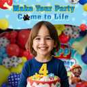 ALL-IN-1 Paw Balloons Garland Arch Kit with BONUS Dog Bone & Paw Print Balloons for Paw Birthday Decorations Paw Balloons Backdrop, Paw Party Supplies for 3rd yo Boy