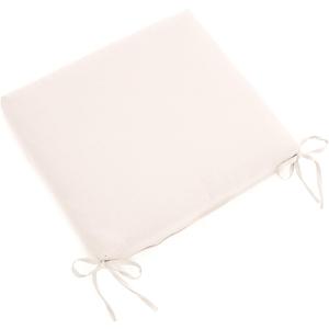 Blazing Needles Twill Chair Cushion, 20" x 19", Natural 1 Count