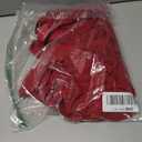 Avidlove Women Lingerie Deep V Neck Nightwear One Piece Sexy Nightgowns Mosaic Lace Mesh Dress (Red)