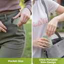 UpgradedExllena Small Insulated Water Bottle 8 oz/250ml Mini Insulated Water Bottle for Hot & Cold Drinks, Perfect Small Water Bottle for Travel, Purse...(Floral)