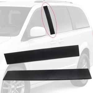 926-445 926-446 B Pillar Trim Door Molding for Front Passenger & Driver Side Windshield Outer Compatible with 2008-2016 Chrysler Town & Country 2008-2020 Dodge Grand Caravan Part# 5020664AA 5020665AA