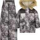 OshKosh B'Gosh boys Ski Jacket and Snowbib Snowsuit Set (5-6, Grey)