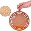 50 Pack Kraft Paper Bowls with Clear Lid, 25OZ Paper Salad Serving Bowls, Microwave Freezer Safe Meal Prep to Go Food Containers for BBQ, Gatherings and Parties