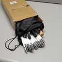 30Feet Chimney Sweep Kit - 6 in Brush Head, Dryer Vent Cleaner, Rotary Cleaning System for Flue/Fireplace/Sewage Pipe/Hood With 23 Nylon Flexible Rods (Regular)