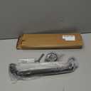 Metal Industrial Stairs Grab Wall Handrail Staircase Steps Indoor Exterior Outdoor Deck Hand Rail Safety Grab Bar (Matte Black) Handle for Stairs Bars Wall Elderly Grab Frame Pipe (12 Inch 1 Pack)