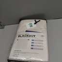 100% Blackout Shield Linen Blackout Curtains for Bedroom 84 Inches Long, Back Tab/Rod Pocket Living Room Drapes, Thermal Insulated Blackout Curtains 2 Panels Set, 50" W x 84" L, Cream