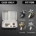 Boobowl Head Shaver Case for Remington Balder Pro Head Shaver, Hair Clipper Storage Holder for SHPAVVER/for Freebird/for Cyruzi Bald Men's Trimmer, Blades and More (Bag Only) (Black)