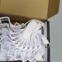 Perfect Curve Hat Organizer Cap Rack FAV | Hat Racks | Hold up to 40 caps | Over Door Organizer for Baseball Hat | Fitted & Adjustable Caps & Visors | Door Slam Proof | 2 Straps | White