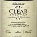 Rust-Oleum 253613 Metallic Accents Paint, Quart, Satin Clear, 32 Fl Oz (Pack of 1)