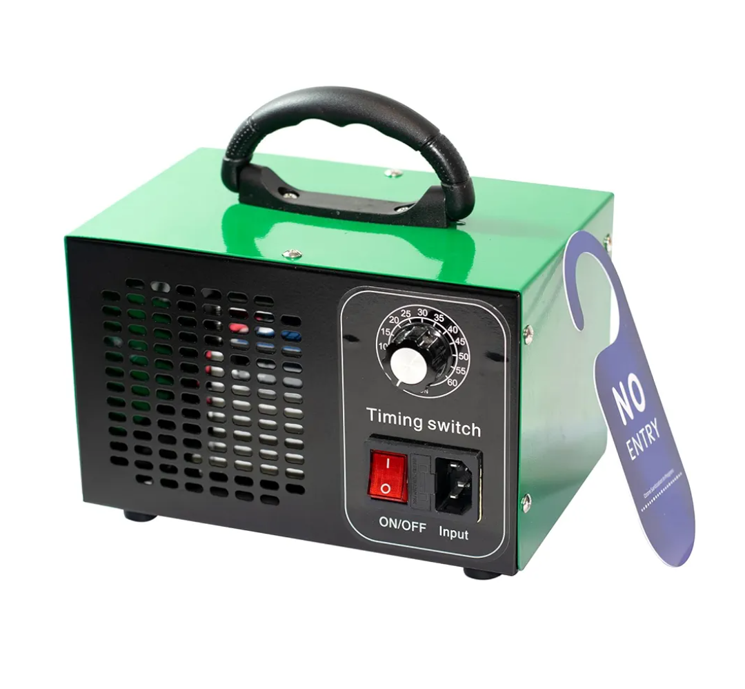 Generator, O3 Air Purifiers Odor Eliminator, High Capacity Machine, Ionizer Air Purifier for Home, Commercial, Industrial (Green, 5000mg/h)