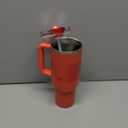 STANLEY Quencher ProTour Flip Straw Tumbler with Leakproof Lid | Built-In Straw & Handle | Cupholder Compatible for Travel | Insulated Stainless Steel Cup | BPA-Free (40 Ounces, Hot Coral Fade)