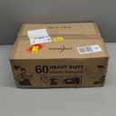 Plastic Hangers 40 Pack Ultra-Thin Space-Saving ABS 360° Swivel Hook Ideal for Closet Organization Fits Coats Shirts Dresses & More (60,white