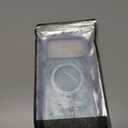 QuantumKoo for iPhone 17 Pro Max Case with 360 Magnetic Stand, Clear Glitter Cute Curly Wave iPhone 17 Pro Max Phone Case Compatible with MagSafe, Ring Kickstand Shockproof Cover for Women Men,Blue