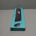 Logitech MK120 Wired Keyboard and Mouse Combo for Windows, Optical Wired Mouse, Full-Size, USB, Compatible with PC, Laptop - Black