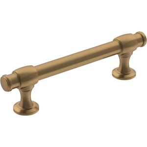 Amerock | Cabinet Pull | Champagne Bronze | 3-3/4 inch (96 mm) Center-to-Center | Winsome | 1 Pack | Drawer Pull | Cabinet Handle | Cabinet Hardware