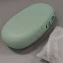 SUPVAN E10 Bluetooth Label Maker Machine with Tape, Continuous Waterproof Label, Versatile App with 35 Fonts and 1k+ Icons, Label Printer for Home, Kitchen, School, Office Organization, Green