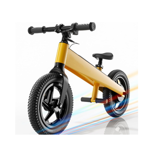Electric Bike for Kids, Electric Balance Bike for Ages 3-8 Years Old,Kid Electric Motorcycle with 2 Speed Modes,Push-Button Brakes,12 Inch Dirt Off-Road Tire and Adjustable Seat
