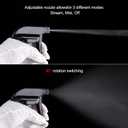 Teyssor Spray Bottles Water Spray Bottle 2 Packs- BPA Free -10 oz/300 ml Plastic Refillable Containers Fine Mist Small Spray Bottle with Adjustable Nozzle for Hair, Cooking, Cleaning