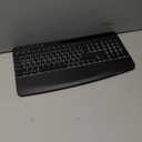 SABLUTE Wireless Keyboard and Mouse Combo, Rechargeable 4000mAh Light up Quiet Keyboard with Wrist Rest & Phone Holder, Ergonomic Silent Typing for PC/Mac/Laptop/Windows/Chrome OS (Black)