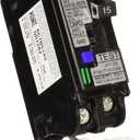 SIEMENS 15 Amp Single Pole Combination AFCI Circuit Breakers (10 Pack)