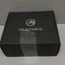 ManbaOne Interactive Screen Wireless Gaming Controller for PC/Switch/Switch 2/iOS/Android,Hall Effect Stick & Trigger,RGB Lighting,Remappable Buttons,1800mAh with Charging Dock (Black)