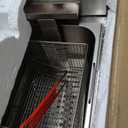 EGGKITPO Electric Deep fryer Single Tank Deep Fryer with Basket Capacity 10L(10.5QT) Electric Countertop Fryers with 60 Minute Timer for Home Kitchen and Restaurant, 1800 Watts, 120V