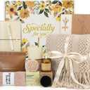 Self Care Gifts for Women, Thinking of You Gift Baskets for Women, Get Well Soon, Sympathy Gift After Surgery with Blanket Birthday Gifts Christmas Gifts for Best Friend Mom Her Girlfriend Coworker