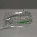 FLSEPAMB Lid Organizer Pot Lid Organizer 10-Tier Pot Lid Rack Holder Suitable for Bakeware Dish Plate, Cutting Boards, Pots & Pans, Serving Trays, Reusable Containers in Cabinet Pantry (1 Pack)