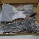 5" LCD Digital Soldering Microscope with Flexible Stand, 1000X Magnification for Electronics Repair & Coins, 1080P PC View, 8 LEDs (Micro SD Card Not Included)