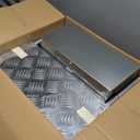 Grandpas Feeders Automatic Chicken Feeder - Heavy-Duty Galvanized Steel with Weatherproof Lid - No-Waste Poultry Feeder, Rat Proof, Spill Proof, Standard Size 6 Chickens 10 Days (20lb Feed) (Silver)