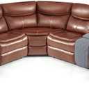 VANSOFY Extra Large Reclining Sectional Couch Covers, Waterproof 5-Piece Sofa Covers for L Shape Sectional Sofa Corner Seater Washable Slipcover for Pets, Dogs(1 Seat Console Cover, Dark Gray)