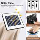 FLAME&SHADE 7.5 FT Solar Light Patio Umbrella, 24 LED Lights Outdoor Umbrella with Centre Surround Light, Table Umbrella Outdoor Patio for Deck, Pool, Backyard, Garden, UV Protection (Beige)
