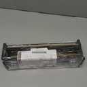 Doakhirmit Wall Mounted Spice Rack with 16 Hooks, Rustic Wood Spice Organizer Shelf for Stove Cabinet Pantry Door, Screw or Adhesive Hanging Spice Shelf, Wall Spice Rack in Kitchen and RV,2 Pack