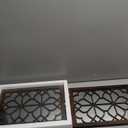 Wocred Set of 2 Rectangular Wall Mirror,Gorgeous Rustic Farmhouse Accent Mirror,Caramel Color Entry Mirror for Bathroom Renovation,Bedrooms,Living Rooms and More(11x15)