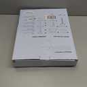 Rustic Wooden 2 Tiered Tray Stand, Farmhouse Tiered Serving Tray Decor, Rectangle Wood Display Stands for Food Fruits Cupcake and Seasonal Festive Decorations (White)