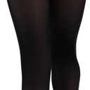 Capezio Little Girls' Hold & Stretch Footed Tight (Black)