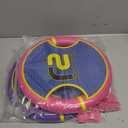 Fun Bouncy Paddle & Stringy Ball Toss & Catch Game - Easy to Use for Kids All Ages - Soft Foam Design for Safe Play Indoors or Outdoors - Also Works as Flying Disc - Great Gift Idea for Boys & Girls