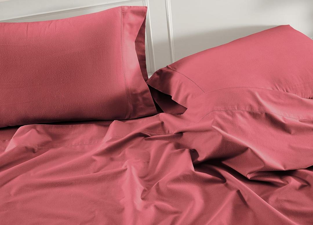 Lane Linen 100% Organic Cotton Pillow Case Pack Of 2