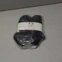 No Show Socks for Men & Women - Stylish Cotton Comfort Running Socks- Low Cut Ankle Length Anti Slip Socks (Medium, 6-pairs Black)