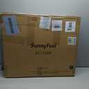 SUNNYFEEL Low Beach Chair 5 Position Lay Flat, Portable Folding Backpack Beach Chairs Heavy Duty with Cooler Bag, Cup Holder for Outdoor/Lawn/Trip/Picnic/Fishing, Foldable Camping Chair (New Blue)