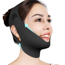 Chin Strap for Sleeping,Adjustable Chin Strap,Jaw Strap,Jawline Shaper,V Line Lifting Mask,Black,M